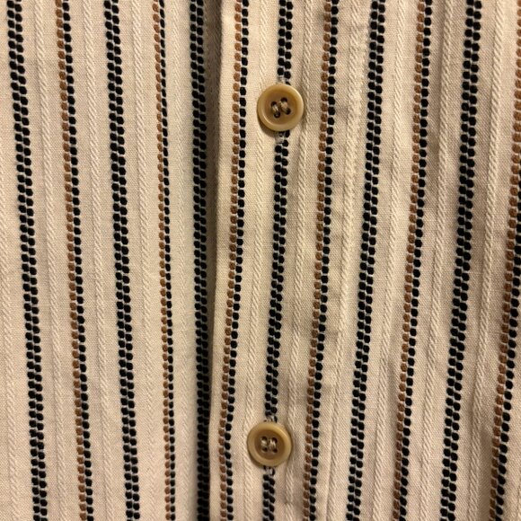 Camp Collar Funky Striped Shirt - Picture 3 of 4